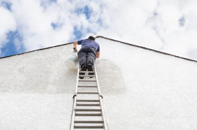Peinture extérieure à Vervant — façades et ravalement